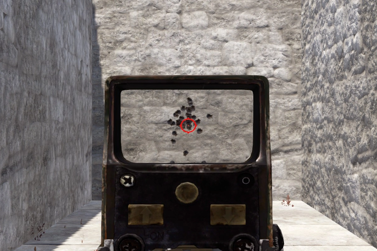 Recoil comparison before